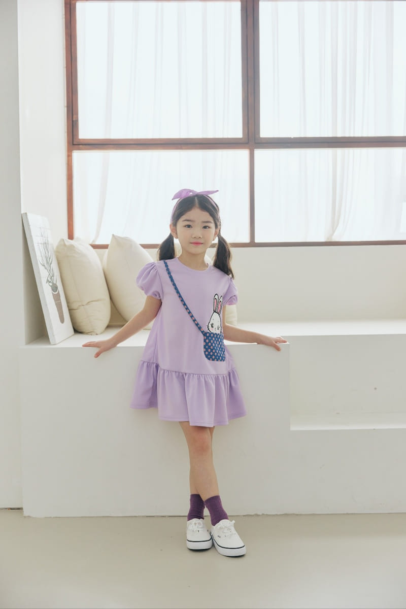 Orange Mom - Korean Children Fashion - #stylishchildhood - Rabbit Bag One-Piece - 4