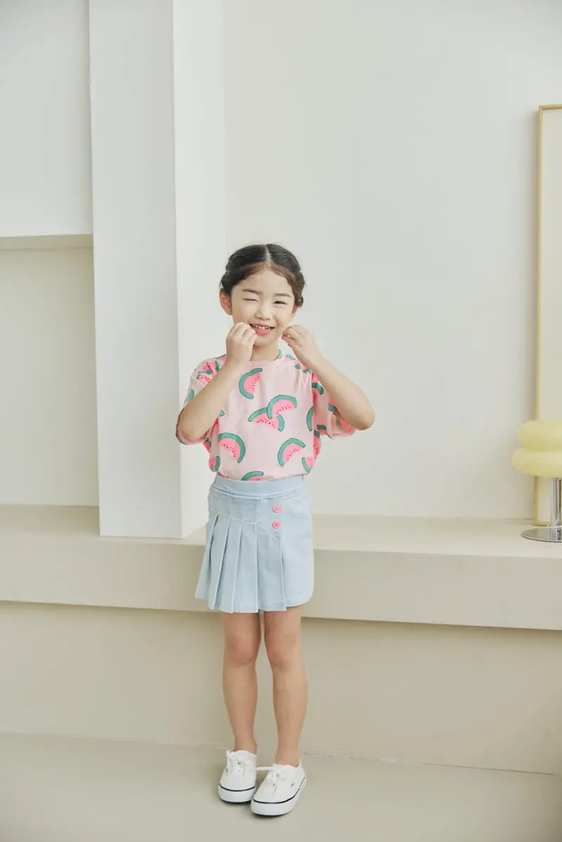 Orange Mom - Korean Children Fashion - #childofig - Watermelon Tee - 9