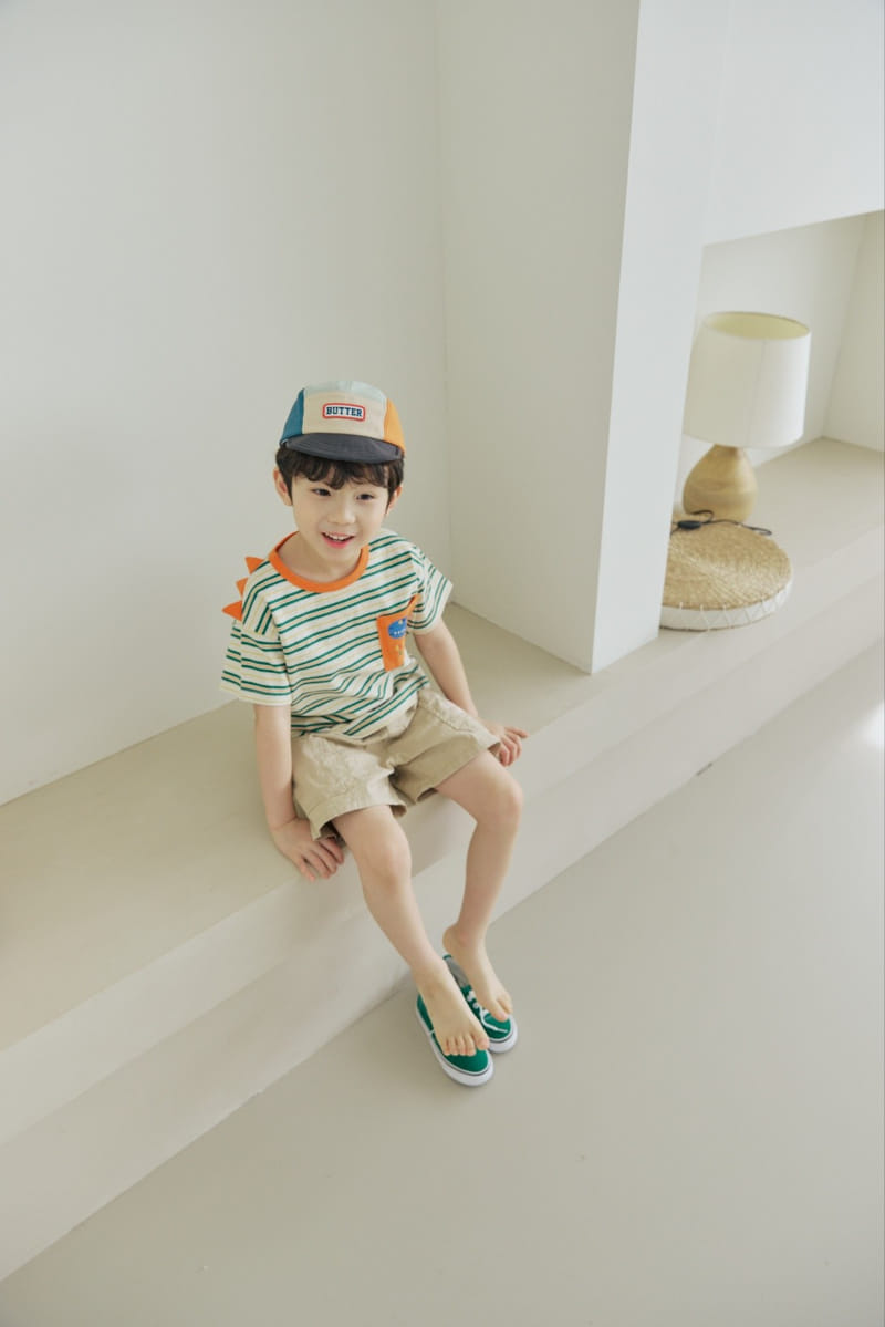 Orange Mom - Korean Children Fashion - #childofig - ST Dino Tee - 6