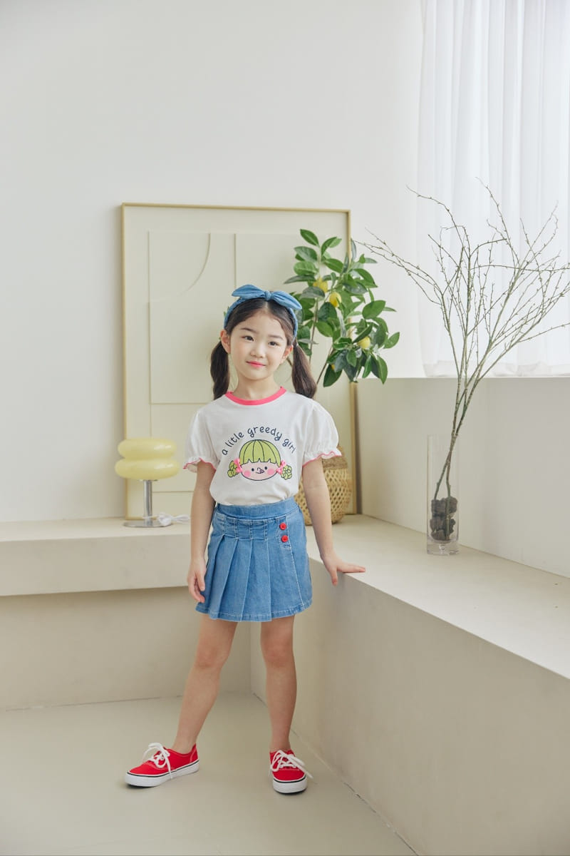 Orange Mom - Korean Children Fashion - #prettylittlegirls - Girl Tee - 4