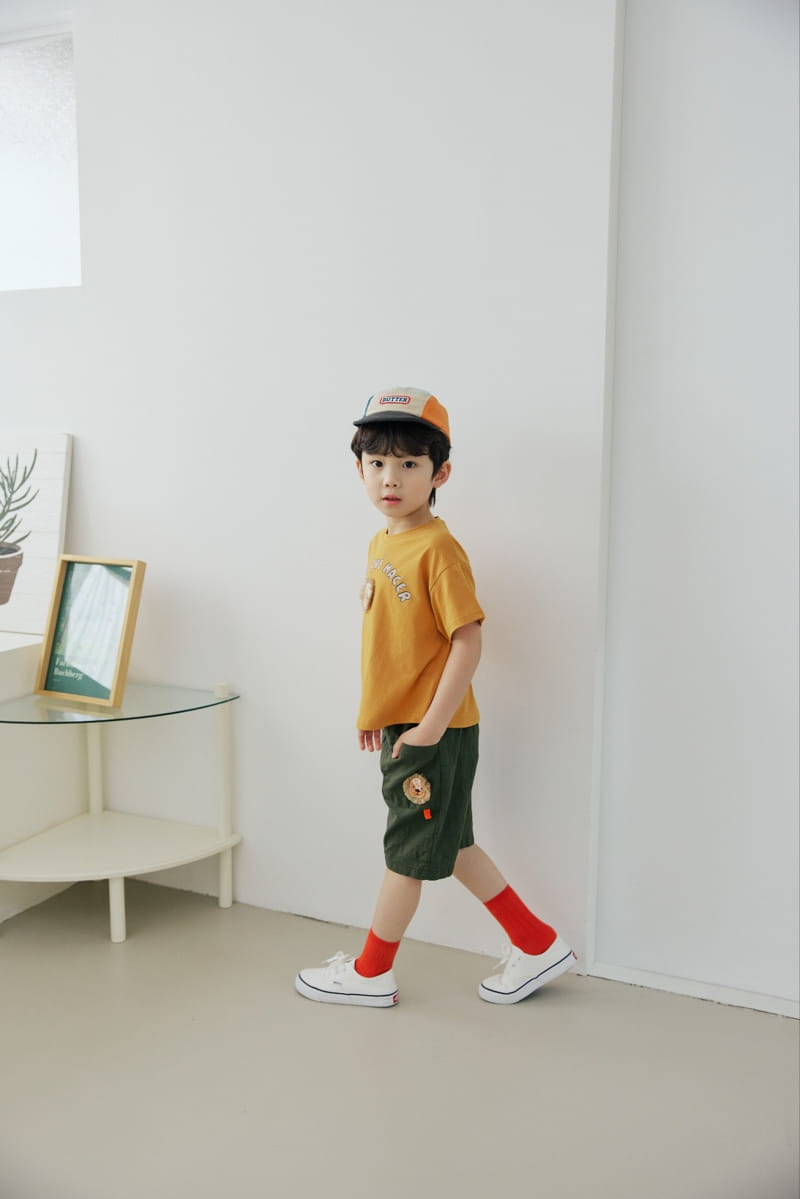 Orange Mom - Korean Children Fashion - #childofig - Lion Motive Tee - 3