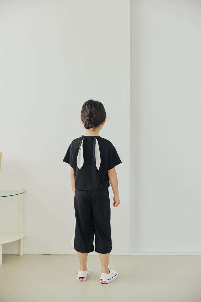 Orange Mom - Korean Children Fashion - #childofig - Rabbit Ear Crop Shirt - 11