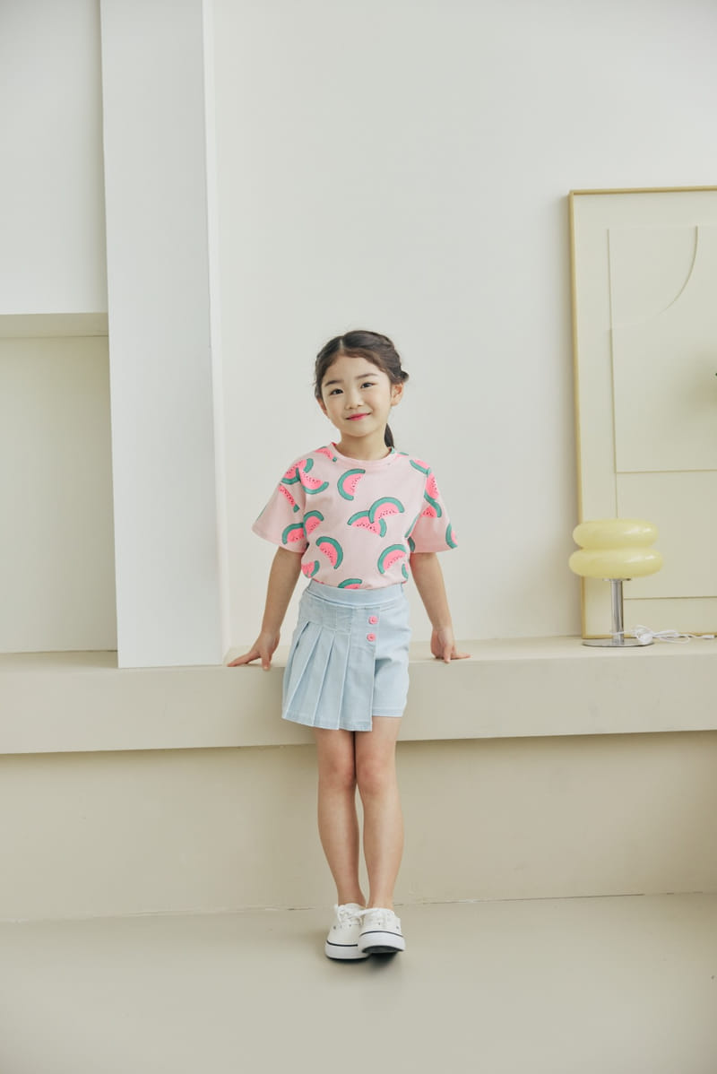Orange Mom - Korean Children Fashion - #childrensboutique - Watermelon Tee - 11