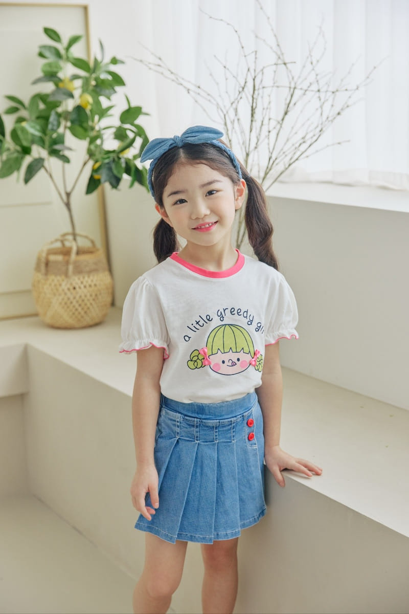 Orange Mom - Korean Children Fashion - #childrensboutique - Girl Tee - 6