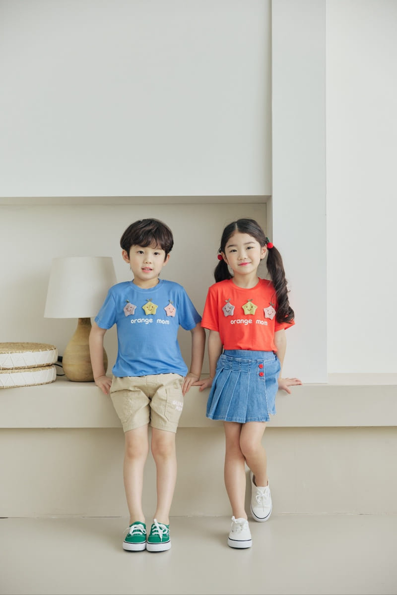 Orange Mom - Korean Children Fashion - #childrensboutique - Star Tee - 3