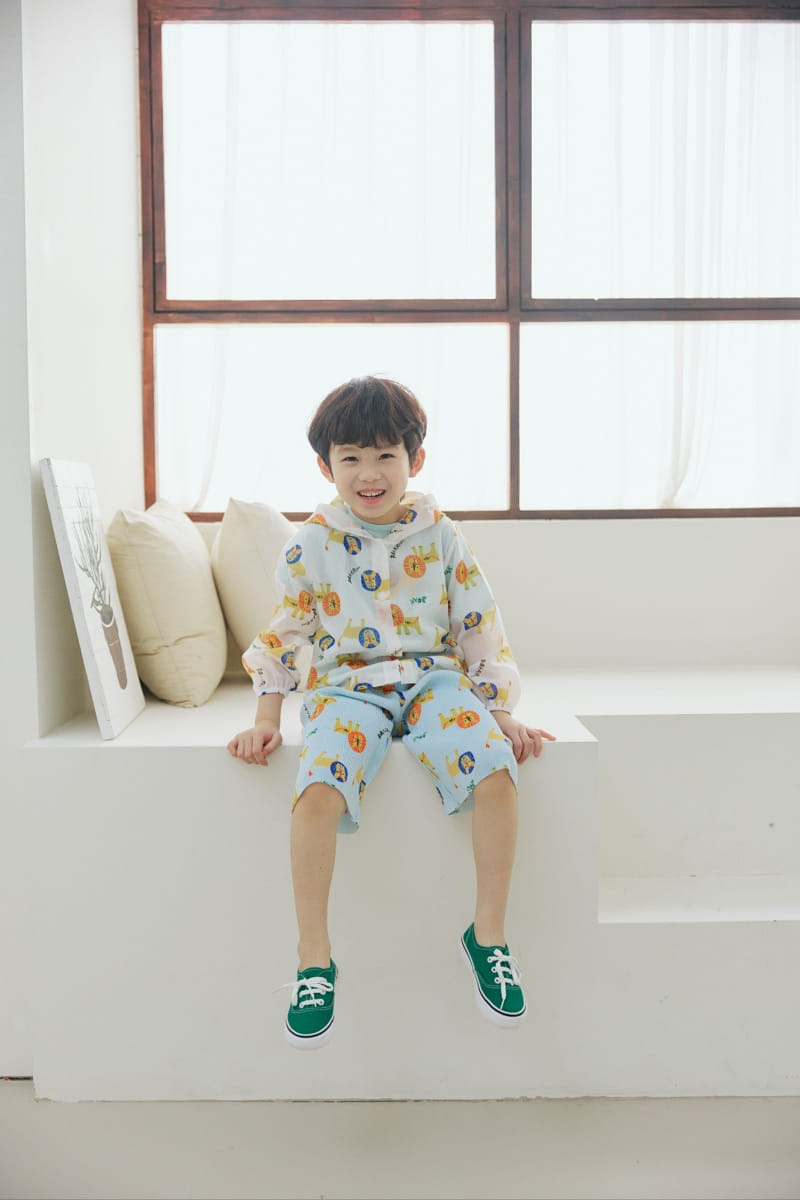 Orange Mom - Korean Children Fashion - #childrensboutique - Windbreaker Hoody Jumper - 2