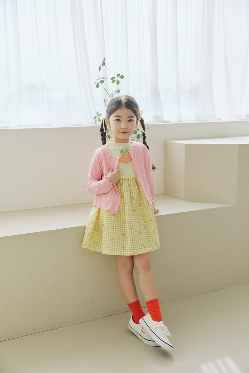 Orange Mom - Korean Children Fashion - #childrensboutique - Crop Cardigan - 11