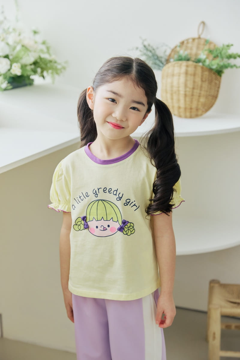 Orange Mom - Korean Children Fashion - #discoveringself - Girl Tee - 8