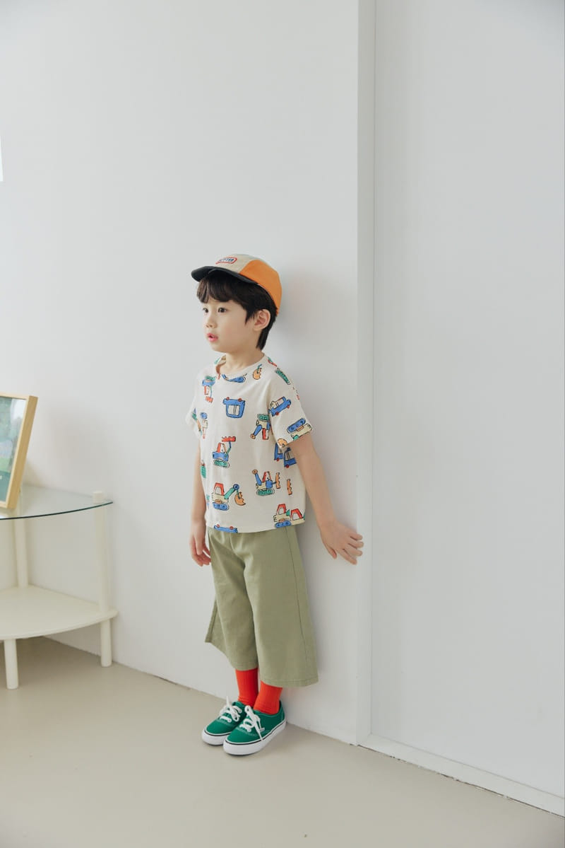 Orange Mom - Korean Children Fashion - #fashionkids - Span Wide Pants - 3