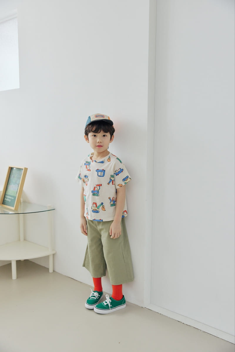 Orange Mom - Korean Children Fashion - #fashionkids - Span Wide Pants - 4