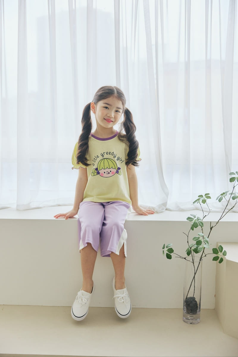 Orange Mom - Korean Children Fashion - #kidsshorts - Color Wide Pants
