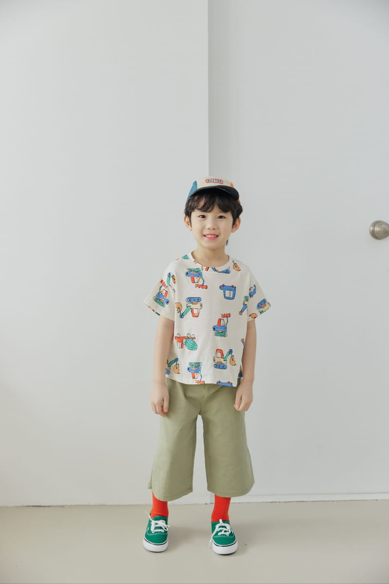 Orange Mom - Korean Children Fashion - #kidsstore - Span Wide Pants - 5