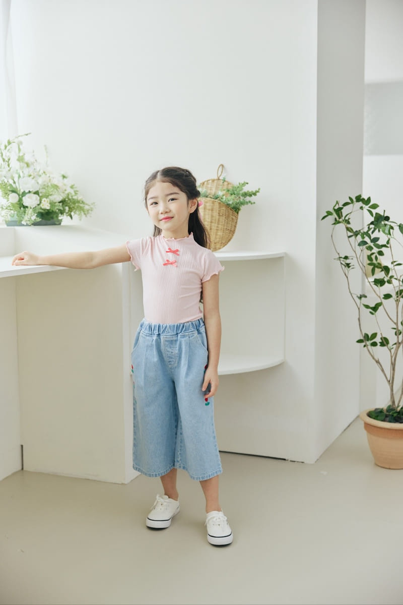 Orange Mom - Korean Children Fashion - #kidsstore - Tulip Wide Pants - 7