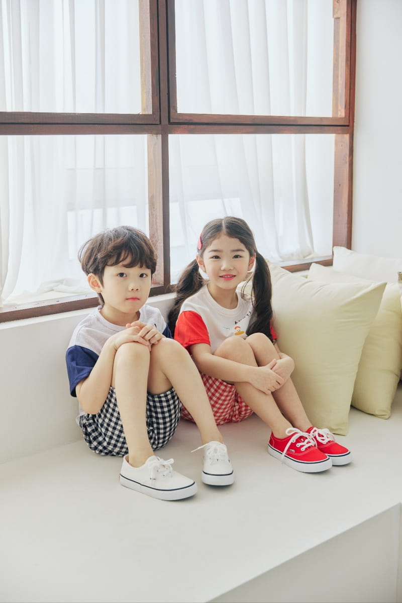 Orange Mom - Korean Children Fashion - #kidsstore - Marine Tee - 5
