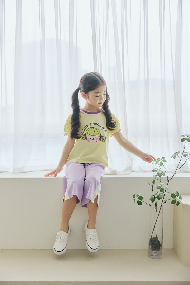 Orange Mom - Korean Children Fashion - #kidsstore - Color Wide Pants - 2