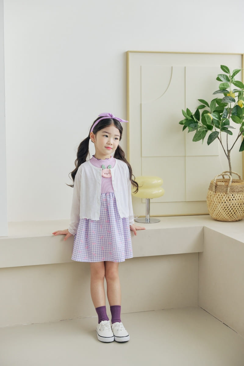 Orange Mom - Korean Children Fashion - #kidzfashiontrend - Crop Cardigan