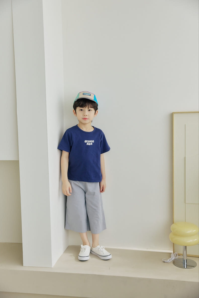 Orange Mom - Korean Children Fashion - #littlefashionista - Span Wide Pants - 8