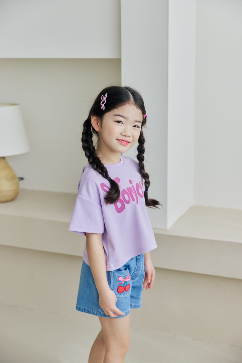 Orange Mom - Korean Children Fashion - #Kfashion4kids - Rabbit Ear Crop Shirt - 4