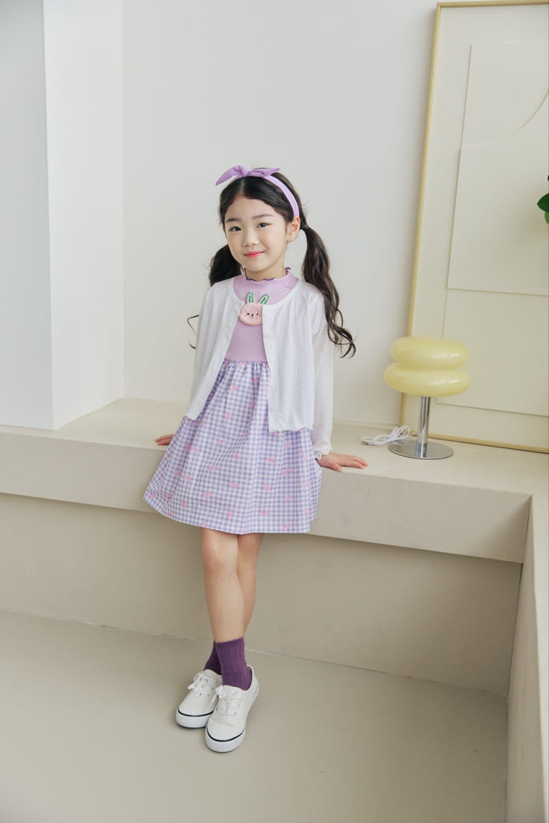 Orange Mom - Korean Children Fashion - #littlefashionista - Crop Cardigan - 3