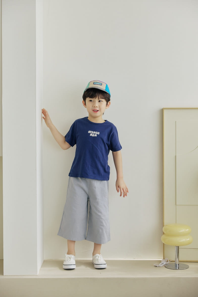 Orange Mom - Korean Children Fashion - #magicofchildhood - Span Wide Pants - 9