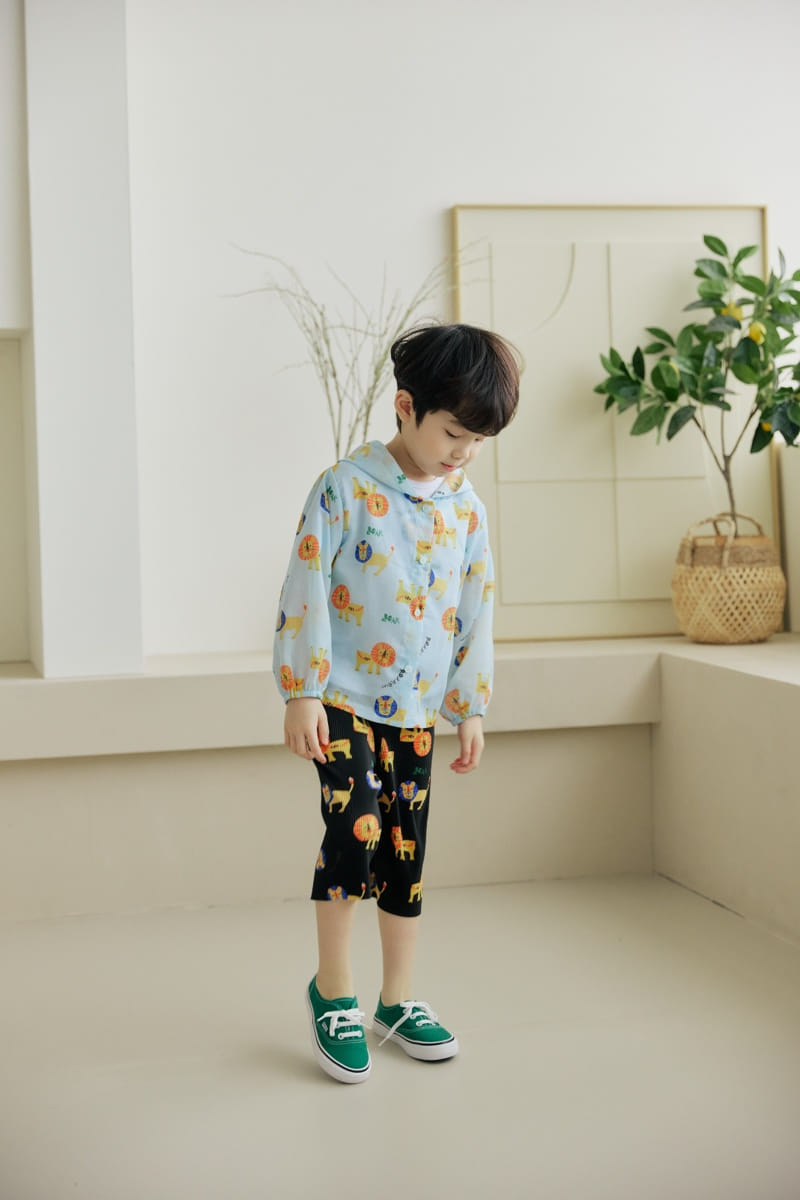 Orange Mom - Korean Children Fashion - #magicofchildhood - Lion Wrinkle Pants - 7
