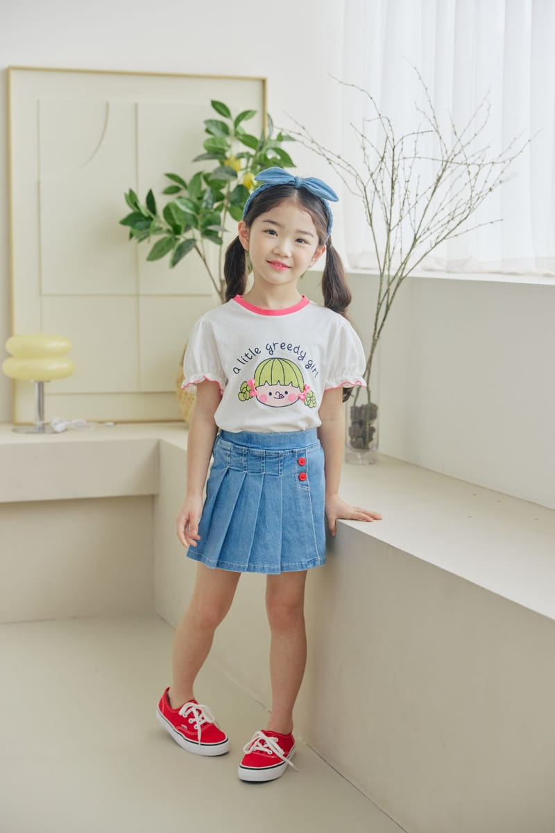 Orange Mom - Korean Children Fashion - #magicofchildhood - Girl Tee