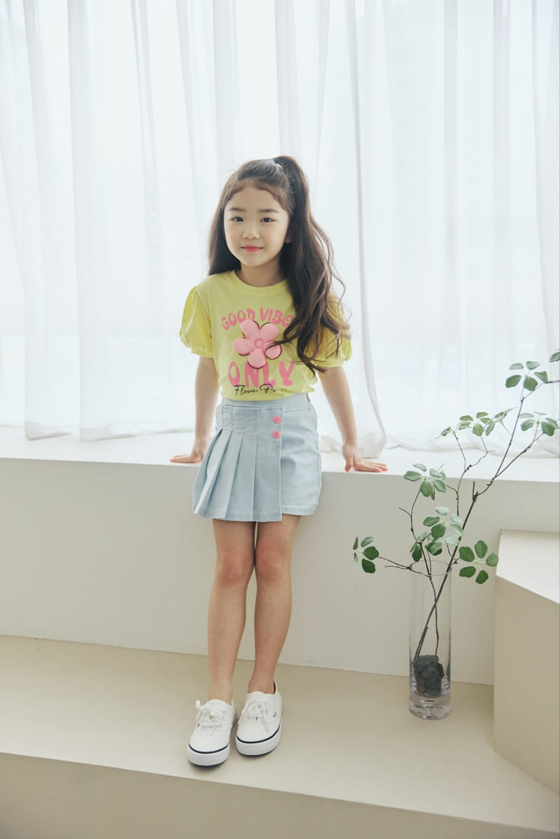 Orange Mom - Korean Children Fashion - #magicofchildhood - Balloon Flower Shirt - 8
