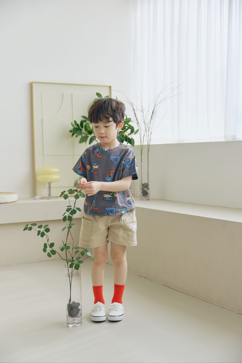 Orange Mom - Korean Children Fashion - #minifashionista - Car Tee - 2