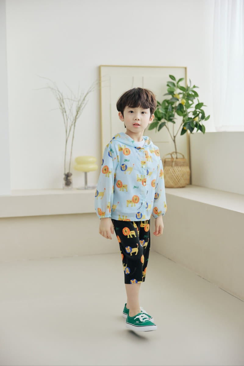 Orange Mom - Korean Children Fashion - #minifashionista - Lion Wrinkle Pants - 8
