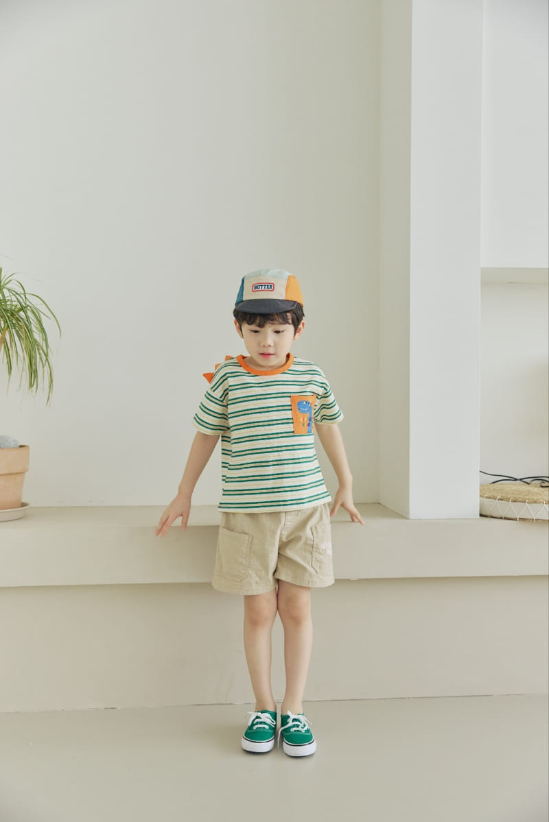 Orange Mom - Korean Children Fashion - #magicofchildhood - ST Dino Tee - 4