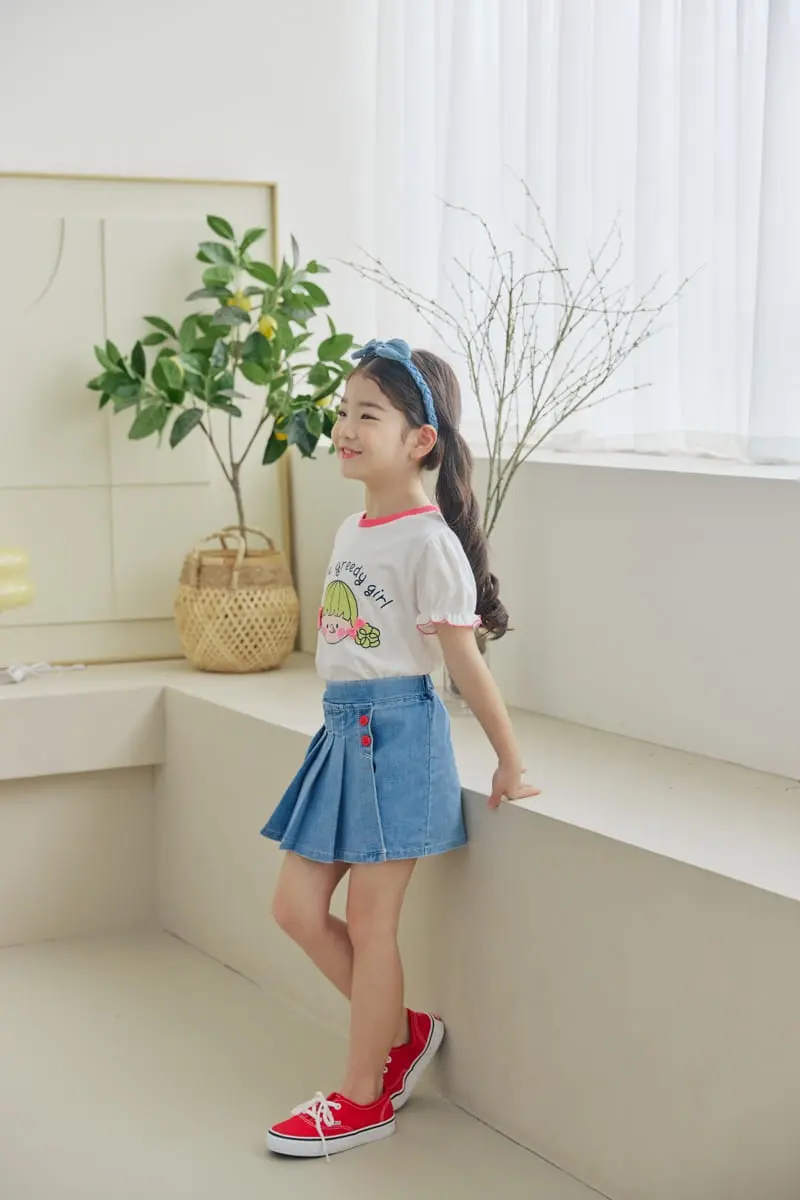 Orange Mom - Korean Children Fashion - #minifashionista - Girl Tee - 2