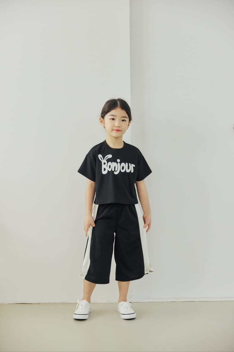 Orange Mom - Korean Children Fashion - #minifashionista - Color Wide Pants - 7