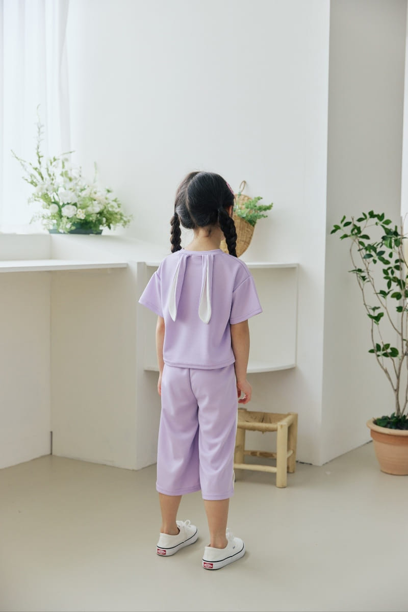 Orange Mom - Korean Children Fashion - #minifashionista - Rabbit Ear Crop Shirt - 6