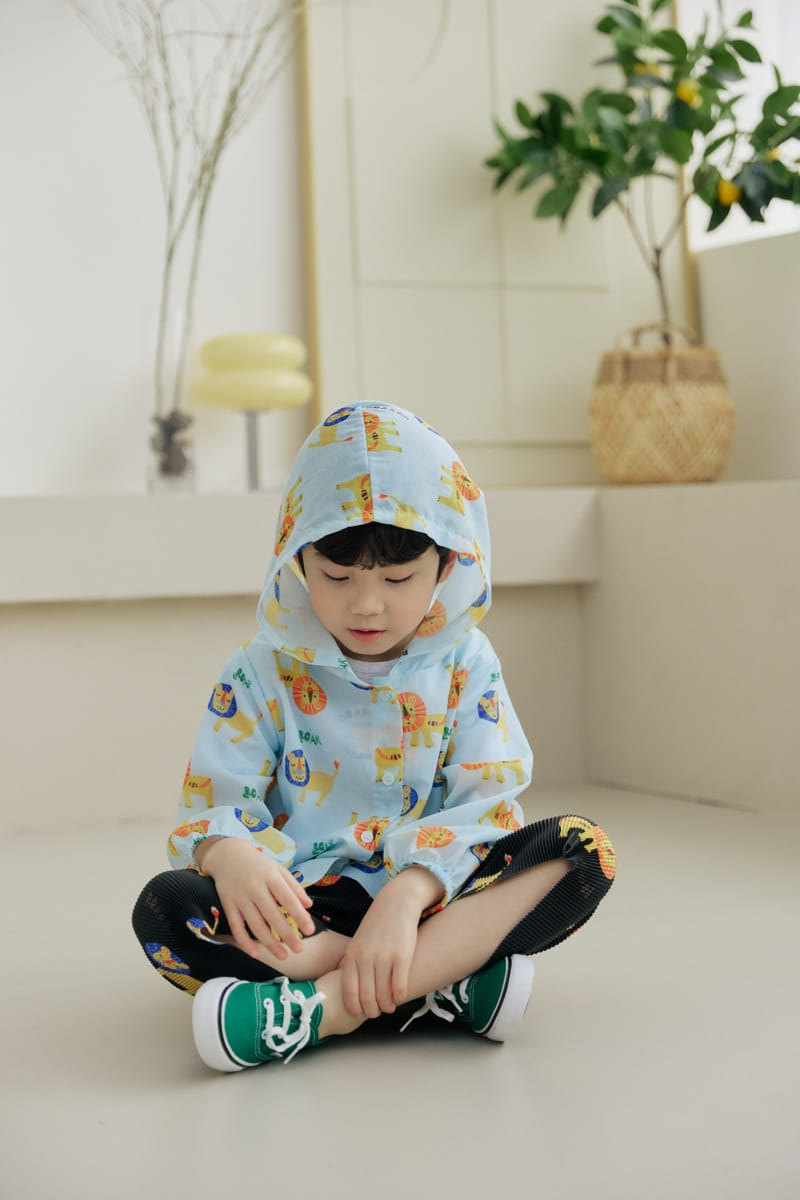 Orange Mom - Korean Children Fashion - #prettylittlegirls - Lion Wrinkle Pants - 9