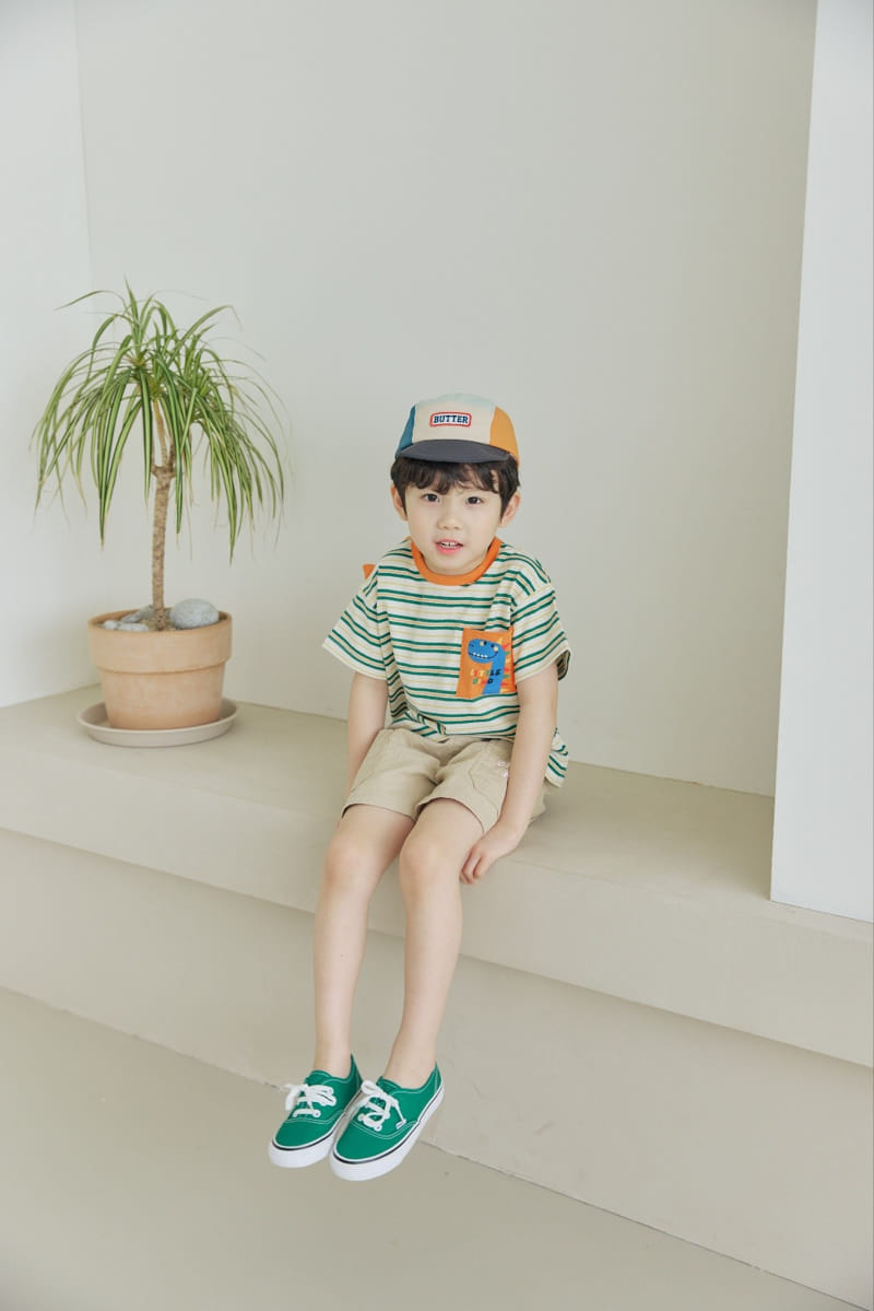 Orange Mom - Korean Children Fashion - #prettylittlegirls - ST Dino Tee - 5