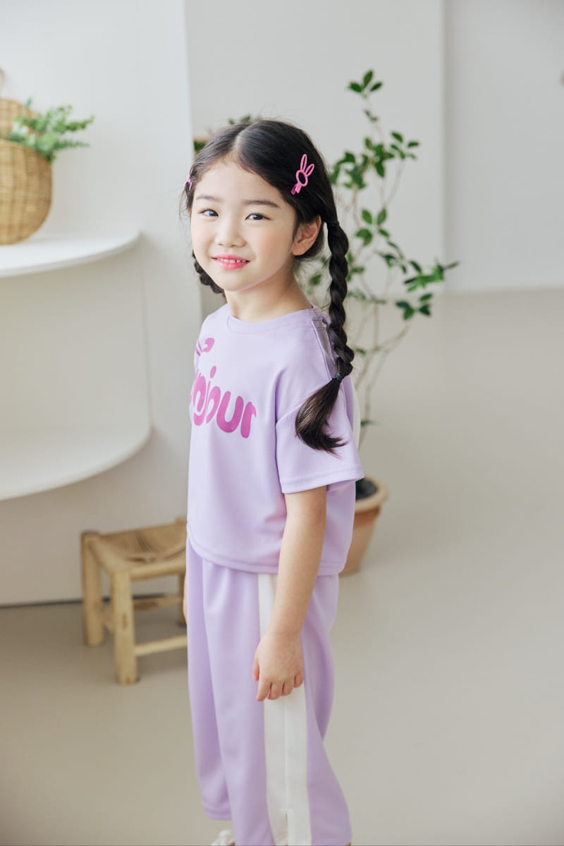 Orange Mom - Korean Children Fashion - #prettylittlegirls - Rabbit Ear Crop Shirt - 7