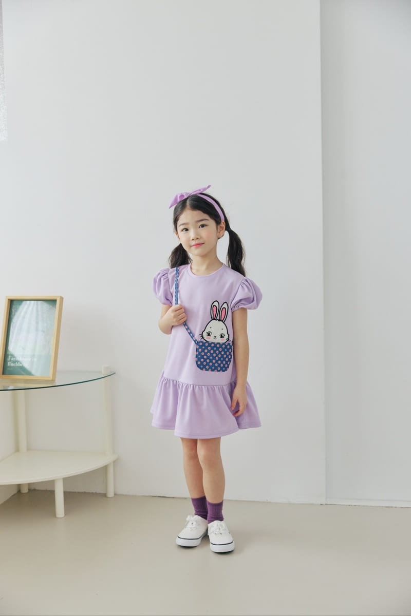 Orange Mom - Korean Children Fashion - #stylishchildhood - Rabbit Bag One-Piece - 3