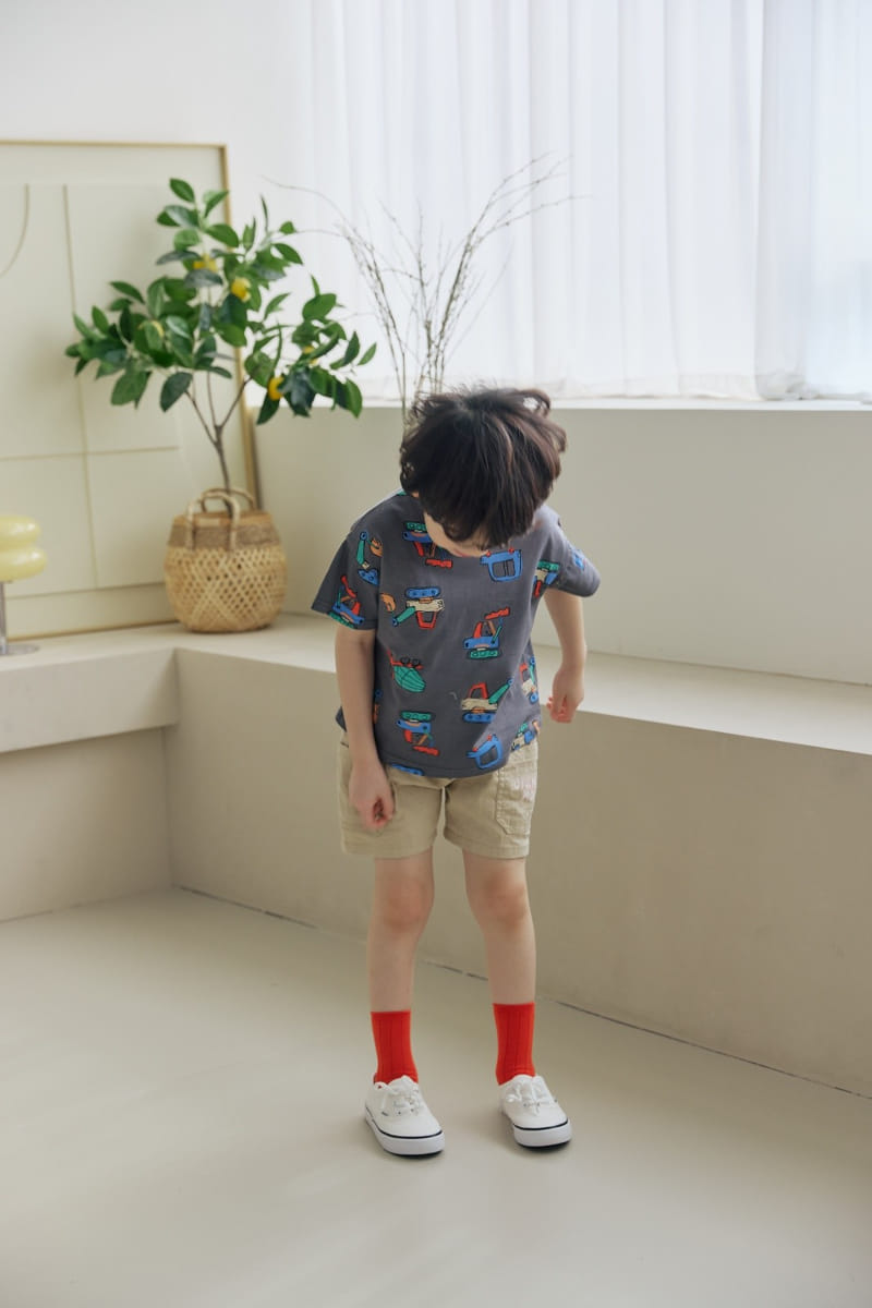 Orange Mom - Korean Children Fashion - #prettylittlegirls - Car Tee - 4