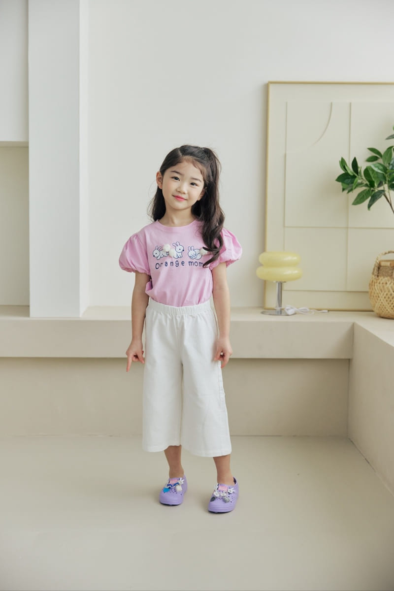 Orange Mom - Korean Children Fashion - #todddlerfashion - Rabbit Bell Tee - 9