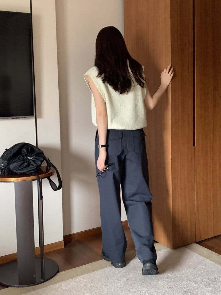 Osense - Korean Women Fashion - #momslook - Feeling Pocket Pants - 2