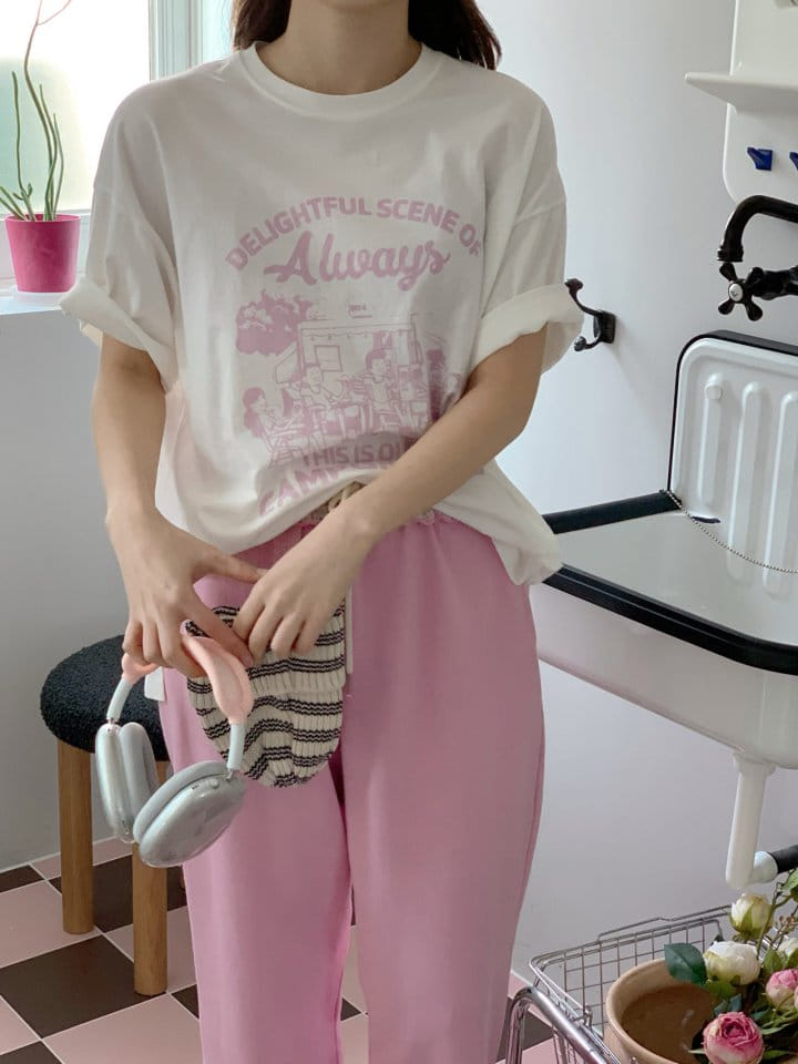 Our moment  - Korean Women Fashion - #momslook - All Way Tee - 11
