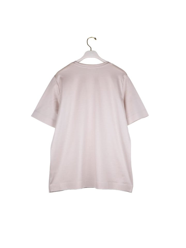 Paper Moon - Korean Women Fashion - #momslook - LUX Silket Basic T Shirt  - 3