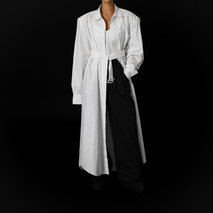 Paper Moon - Korean Women Fashion - #momslook - C Two Pin Tuck Wide Trousers - 5