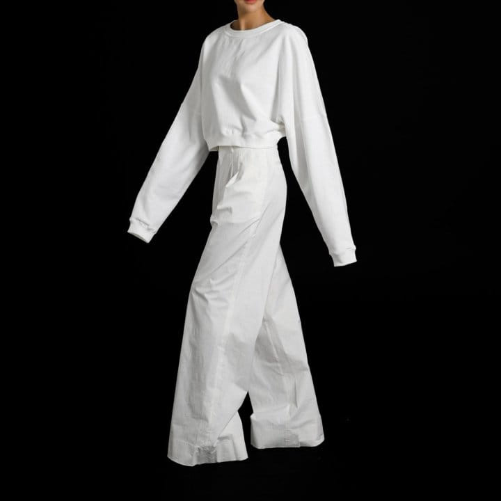 Paper Moon - Korean Women Fashion - #thatsdarling - C Two Pin Tuck Wide Trousers - 11