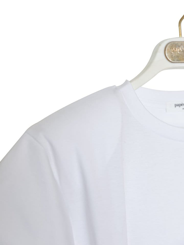 Paper Moon - Korean Women Fashion - #thelittlethings - Premium C Classic Slim Padded T Shirt - 9