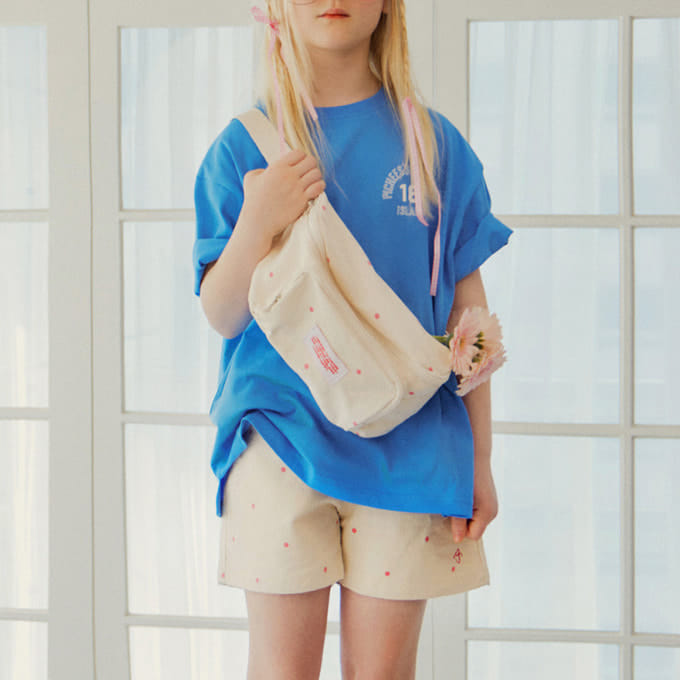 Peach-Cream - Korean Children Fashion - #childofig - Blooming C Shorts