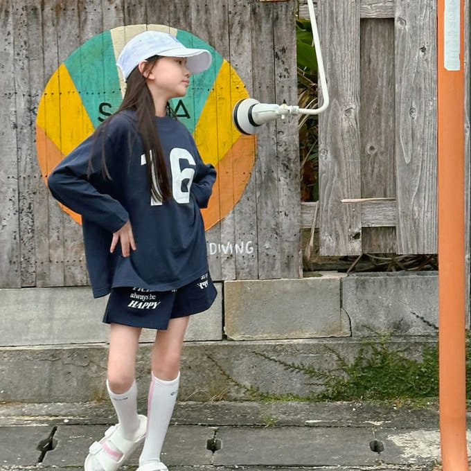 Peach-Cream - Korean Children Fashion - #discoveringself - Decalcomanie Shorts