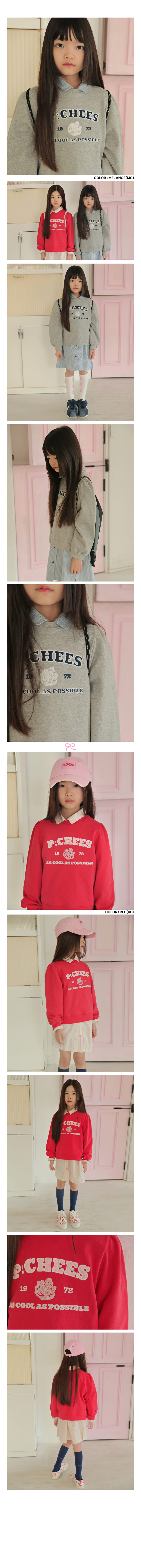 Peach-Cream - Korean Children Fashion - #kidzfashiontrend - Lovely Sweat Shirt - 2