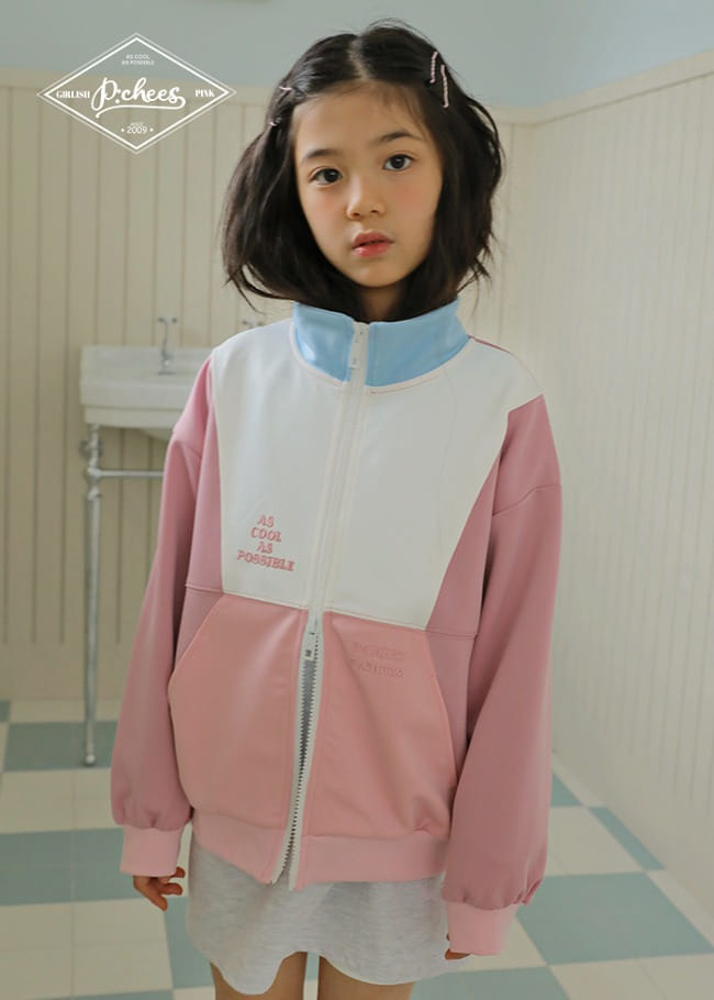 Peach-Cream - Korean Children Fashion - #minifashionista - Soft Jersey Jacket