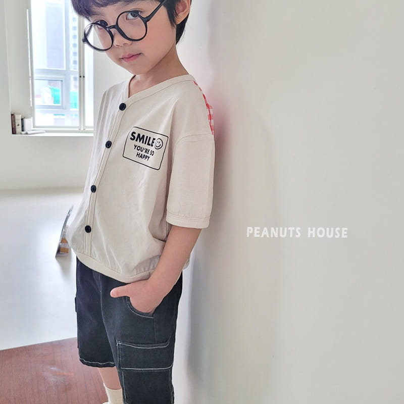 Peanuts - Korean Children Fashion - #Kfashion4kids - Black Denim Shorts - 8